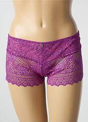 Shorty violet EMPREINTE pour femme seconde vue