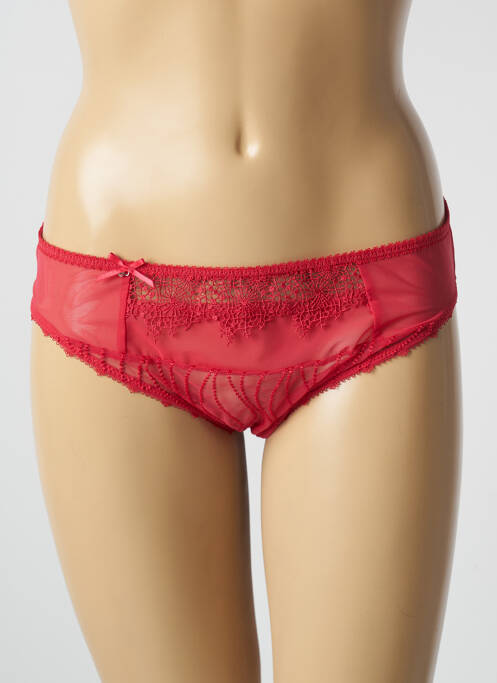 Culotte rouge EMPREINTE pour femme