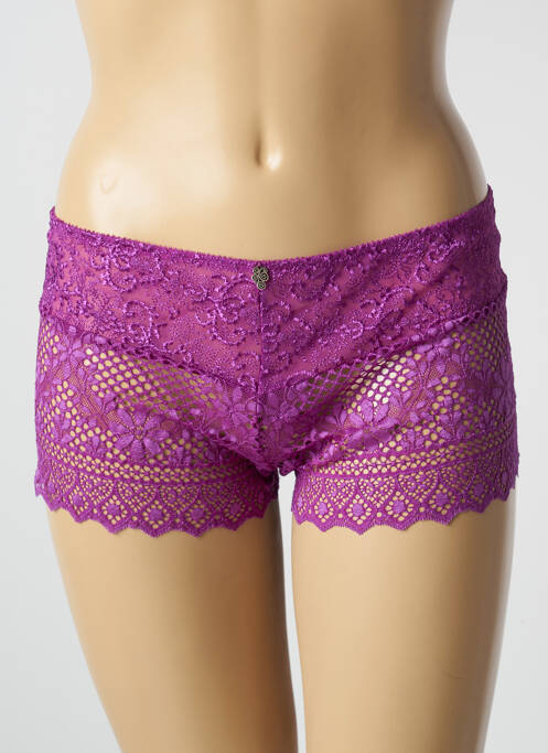 Shorty violet EMPREINTE pour femme