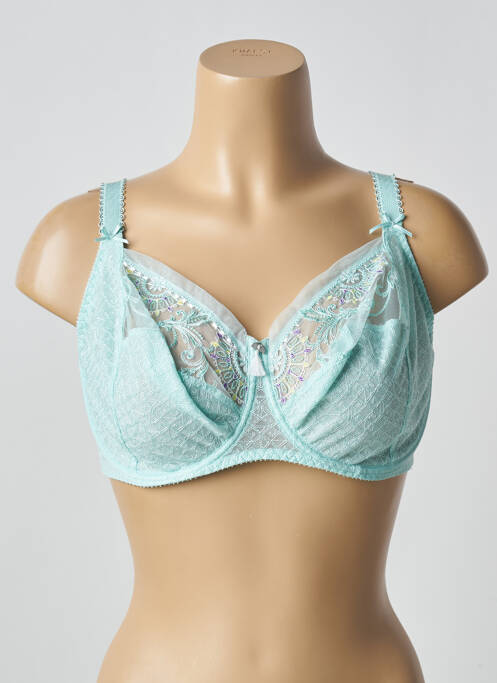 Soutien-gorge bleu EMPREINTE pour femme