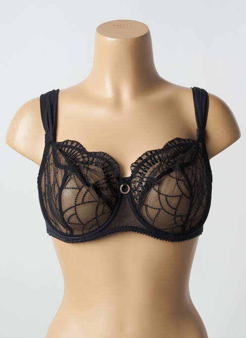 Soutien-gorge noir EMPREINTE pour femme