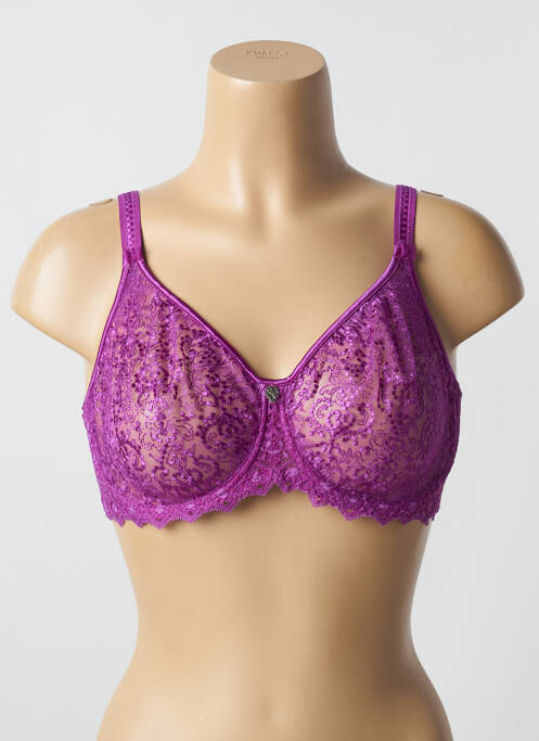 Soutien-gorge violet EMPREINTE pour femme