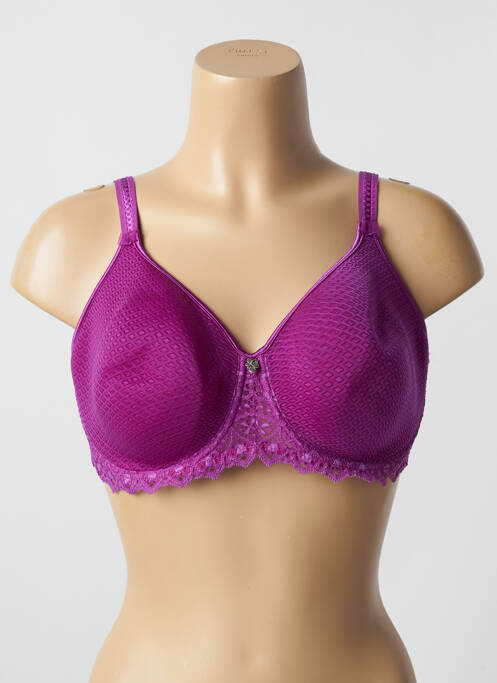 Soutien-gorge violet EMPREINTE pour femme