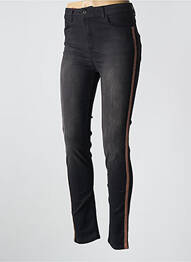 Jeans skinny taille haute taille haute noir CONCEPT K femme