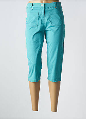 Corsaire tissage popeline taille normale bleu THALASSA femme