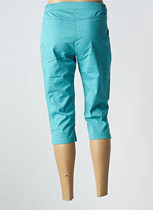 Corsaire taille élastique taille normale bleu THALASSA femme