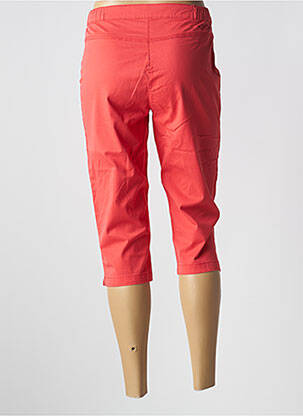 Corsaire taille élastique taille normale rouge THALASSA femme
