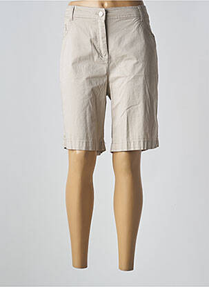 Bermuda beige BRANDTEX pour femme