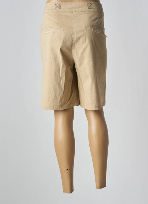Bermuda beige THALASSA pour femme