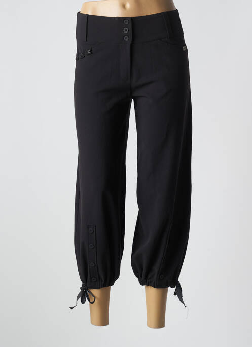 Pantalon 7/8 noir COTE ANGLAISE pour femme