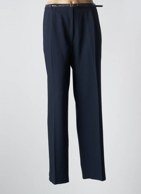 Pantalon droit bleu ATLANTA pour femme