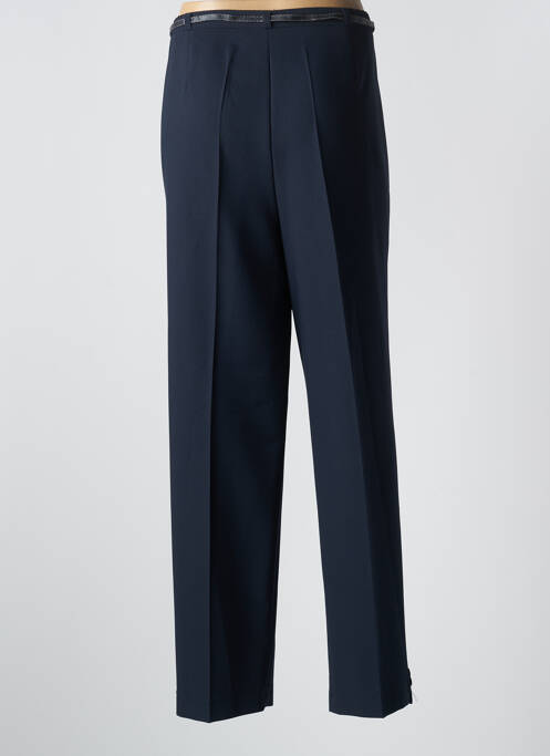 Pantalon droit bleu ATLANTA pour femme