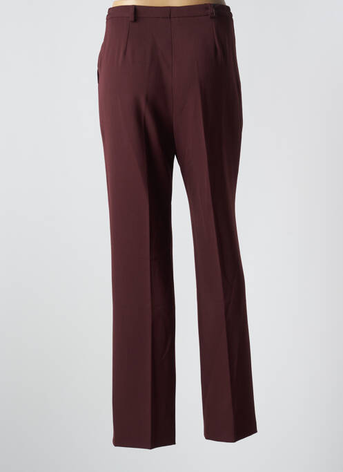 Pantalon droit marron GUY DUBOUIS pour femme