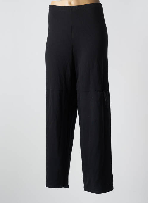 Pantalon droit noir ATLANTA pour femme