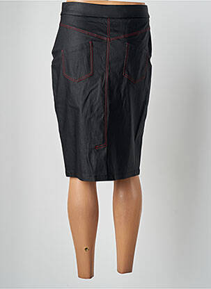 Jupe mi-longue stretch noir MERI & ESCA femme