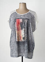 T-shirt gris MERI & ESCA pour femme seconde vue