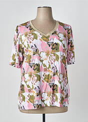 T-shirt rose 7 SEASONS pour femme seconde vue