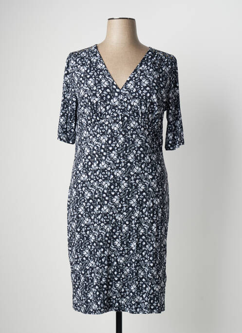 Robe mi-longue bleu 7 SEASONS pour femme