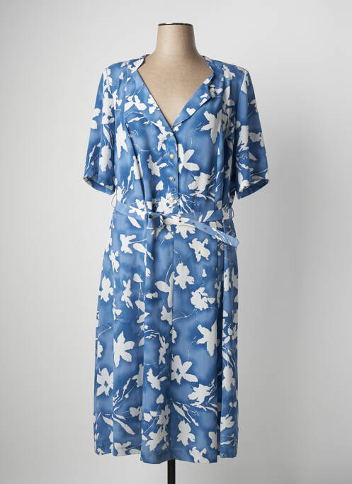 Robe mi-longue bleu FRANCOISE DE FRANCE pour femme