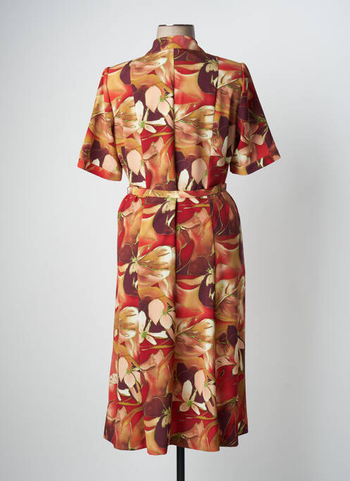 Robe mi-longue orange FRANCOISE DE FRANCE pour femme