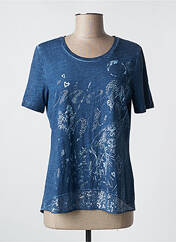 T-shirt bleu MERI & ESCA pour femme seconde vue