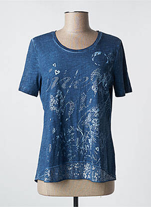 T-shirt bleu MERI & ESCA pour femme