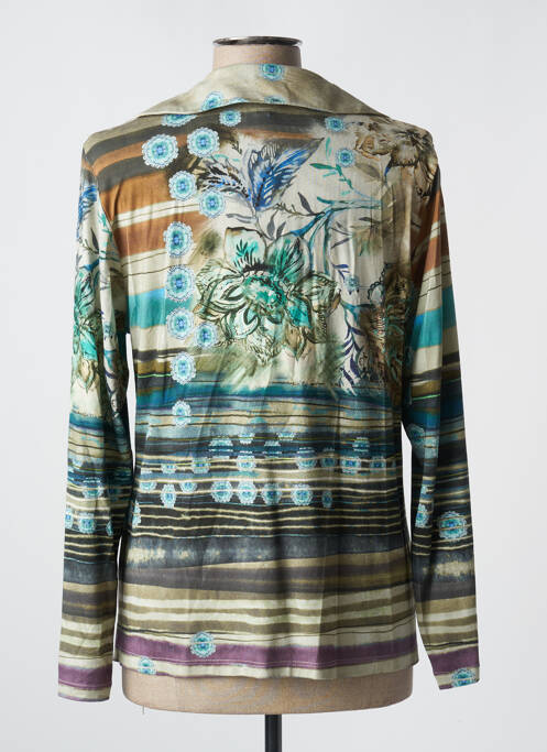 Polo bleu GUY DUBOUIS pour femme