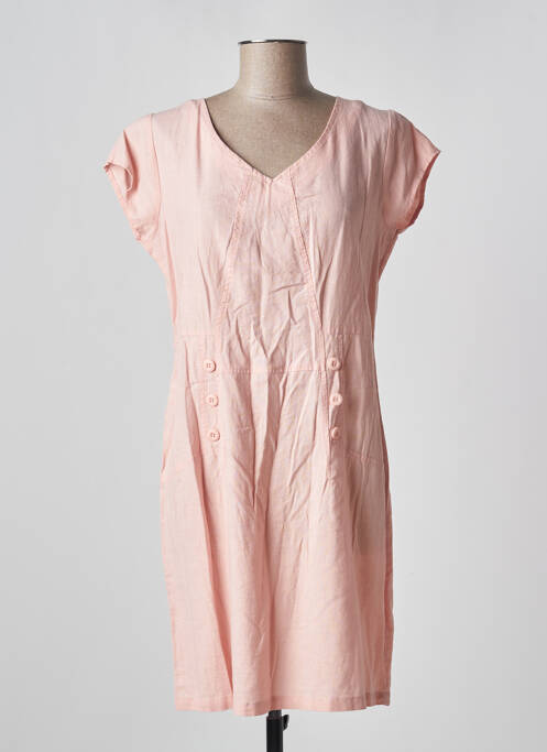 Robe courte rose THALASSA pour femme