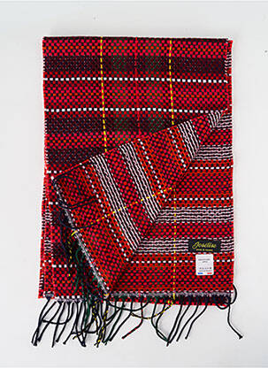 Echarpe imprimé fantaisie rouge JOSÉLISE femme