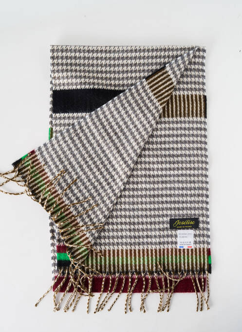 Echarpe vert JOSÉLISE pour femme