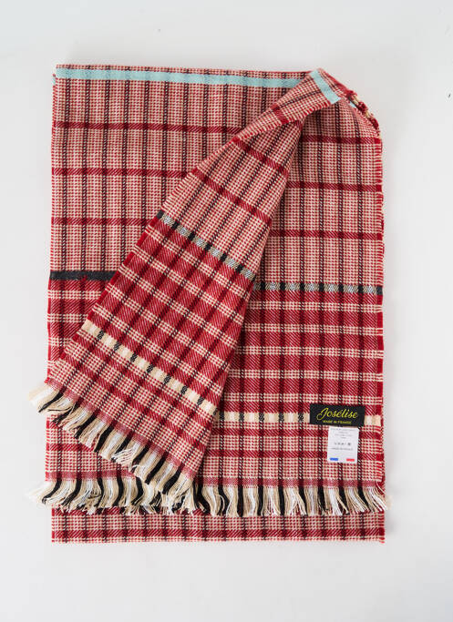 Echarpe rouge JOSÉLISE pour femme