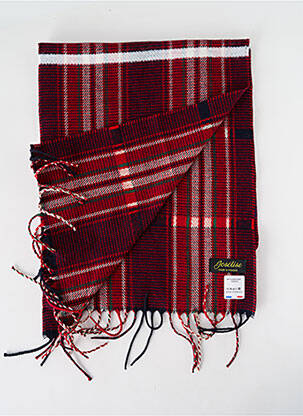 Echarpe imprimé fantaisie rouge JOSÉLISE femme