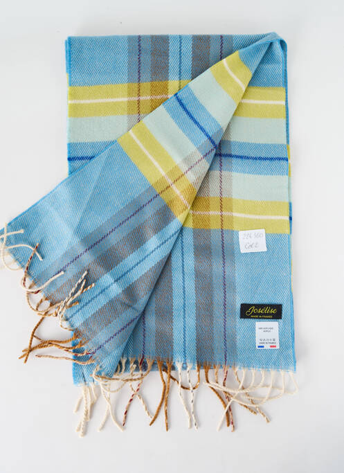 Echarpe bleu JOSÉLISE pour femme