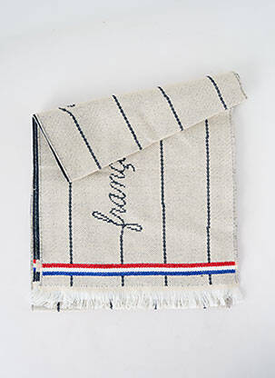 Echarpe imprimé fantaisie bleu JOSÉLISE femme