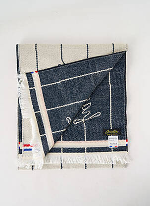 Echarpe imprimé fantaisie bleu JOSÉLISE femme