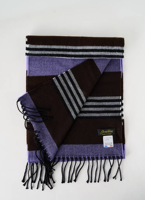 Echarpe marron JOSÉLISE pour femme