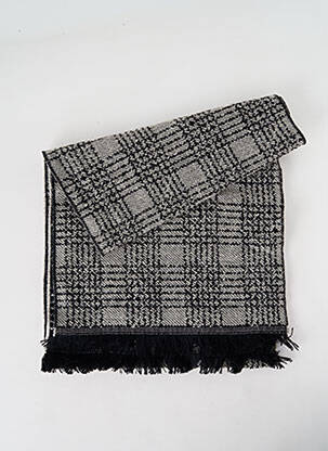 Echarpe imprimé fantaisie noir JOSÉLISE femme