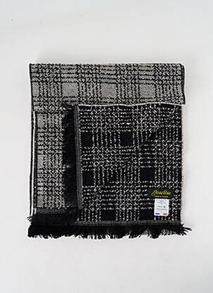 Echarpe imprimé fantaisie noir JOSÉLISE femme