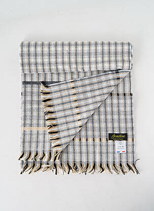 Echarpe imprimé fantaisie gris JOSÉLISE femme