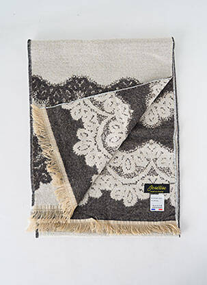 Echarpe imprimé fantaisie beige JOSÉLISE femme