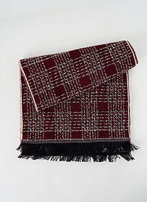 Echarpe imprimé fantaisie rouge JOSÉLISE femme