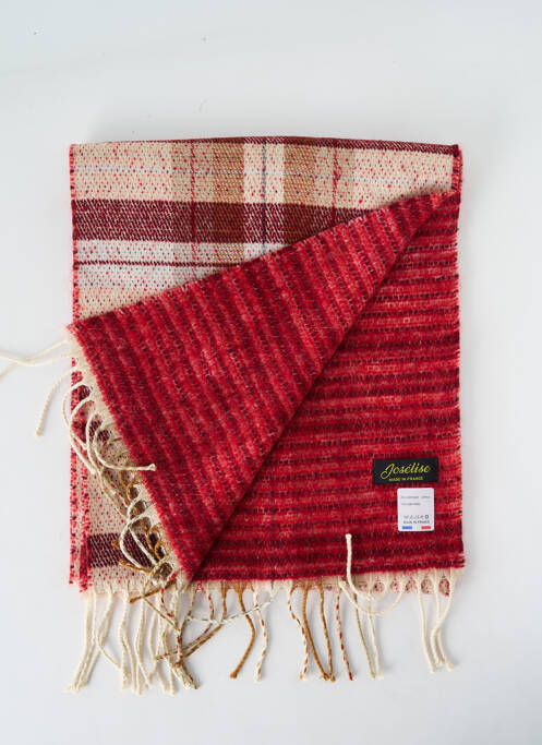 Echarpe rouge JOSÉLISE pour femme