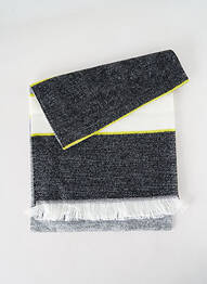 Echarpe imprimé fantaisie gris JOSÉLISE femme