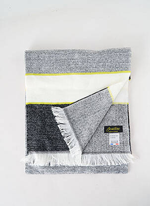 Echarpe imprimé fantaisie gris JOSÉLISE femme