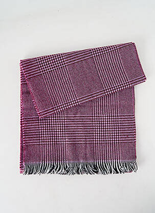 Echarpe imprimé fantaisie violet JOSÉLISE femme