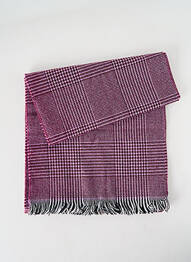 Echarpe imprimé fantaisie violet JOSÉLISE femme