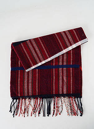 Echarpe imprimé fantaisie rouge JOSÉLISE femme