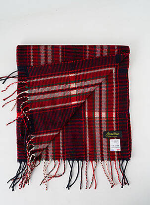 Echarpe imprimé fantaisie rouge JOSÉLISE femme