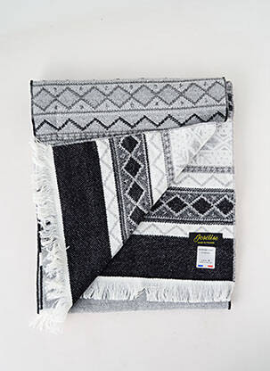 Echarpe imprimé fantaisie noir JOSÉLISE femme
