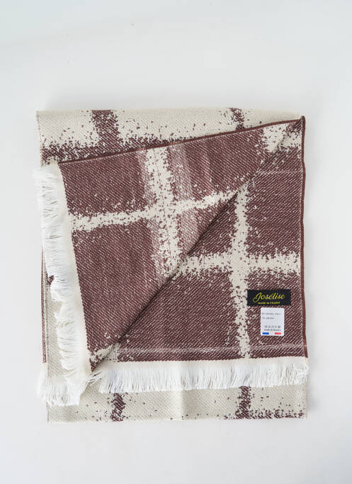 Echarpe marron JOSÉLISE pour femme